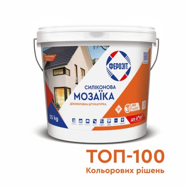 Декоративна штукатурка Ферозіт Мозаїка 5 кг