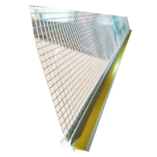 Профіль PVC 9/3мм паяний з сіткою VALMIERA, ЧОРНИЙ