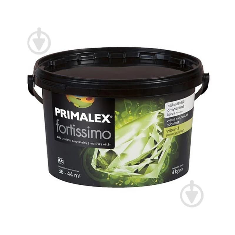 Фарба вапняна PRIMALEX Fortissimo мат білий 4 кг