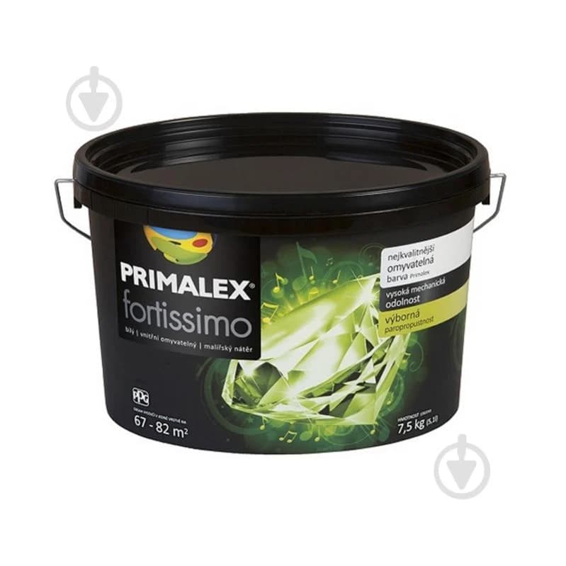 Фарба вапняна PRIMALEX Fortissimo мат білий 7.5кг