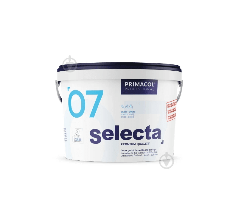 Фарба інтер'єрна акрилова SELECTA 7 10л