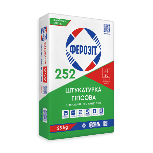Штукатурка Ферозіт 252 25 кг