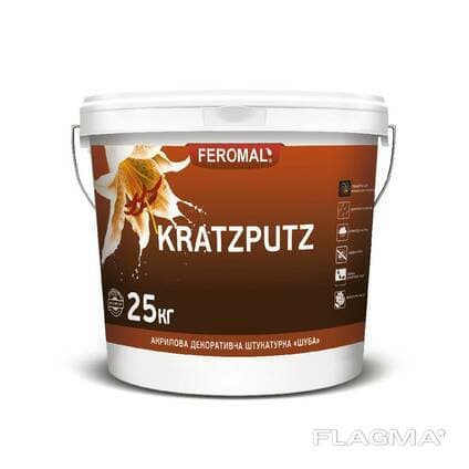 KRATZPUTZ Акрилова штукатурка "Шуба" (База АВ)