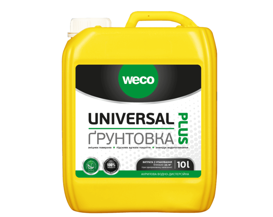 Ґрунтовка універсальна WECO Universal Plus 10 л
