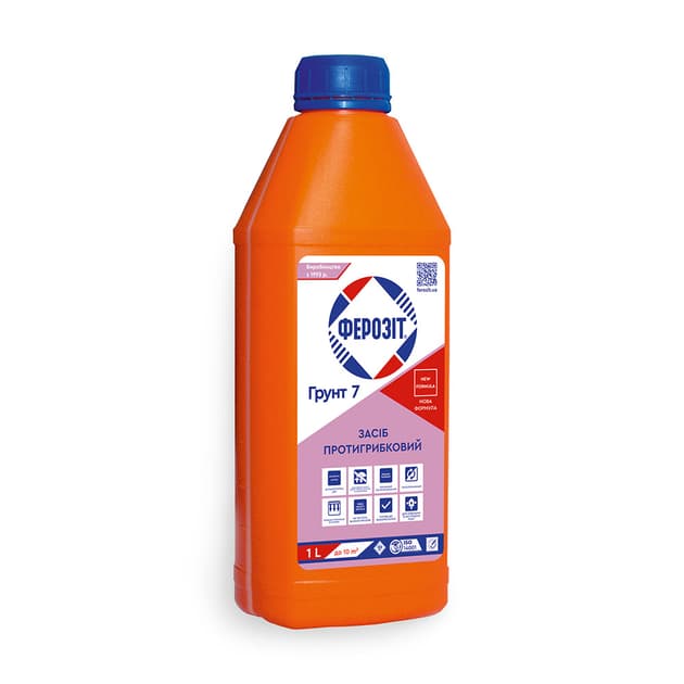 Ґрунтовка протигрибкова Ферозіт Ґрунт 7 1 л