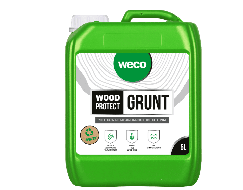 Біозахист Wood Protect Grunt "WECO" 5л